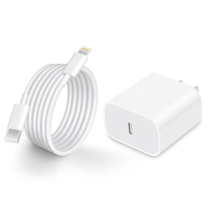 AISNI Fast Charging for iPhone 14/13/12 Fast Charger with 6 FT Long Cable - color: White