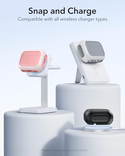 ESR for AirPods Pro 3 Case, Compatible with MagSafe, Pink - color: Pink, size: AirPods Pro 3 Case