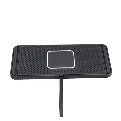 Phone Holder Charger Mat Silicone Mat Non Slip Pad Holder Car Wireless Non Slip Charger Practical