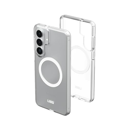 URBAN ARMOR GEAR UAG for Samsung Galaxy S26 Plus Case 6.7" Scout Clear - Magnetic Charging Compatible Transparent Rugged Military Drop Tested Protective Cover, Ice/White | Perfect fit | 3m drop resistance | Magnetic module | Raised edges | All ports acces