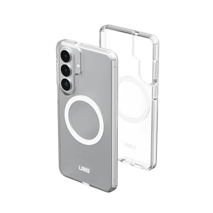 URBAN ARMOR GEAR UAG for Samsung Galaxy S26 Plus Case 6.7" Scout Clear - Magnetic Charging Compatible Transparent Rugged Military Drop Tested Protective Cover, Ice/White | Perfect fit | 3m drop resistance | Magnetic module | Raised edges | All ports acces