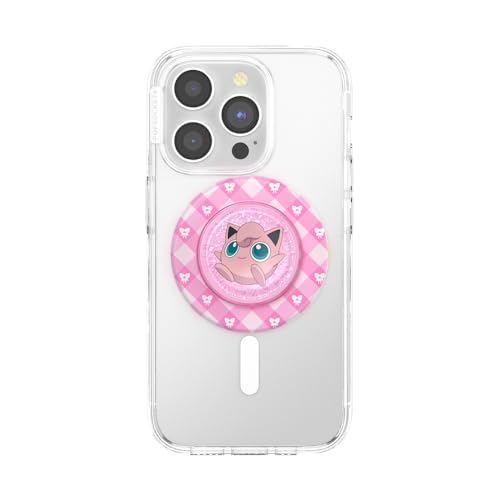 PopSockets Phone Grip for MagSafe, Magnetic Holder- Squishy - color: Jigglypuff Sparkle, style: MagSafe