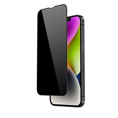 FLOLAB for iPhone 14/13 / 13 Pro Privacy Screen Protector is the Best Tempered Glass that Protects your Privacy - Durable, Smooth as Butter, and Easy to Install, Guaranteed. (Anti Dust)