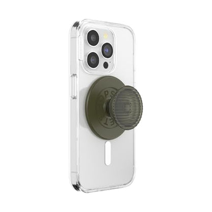 PopSockets Phone Grip for MagSafe, Magnetic Holder- Fluted Fatigue - color: Fluted Fatigue, style: MagSafe