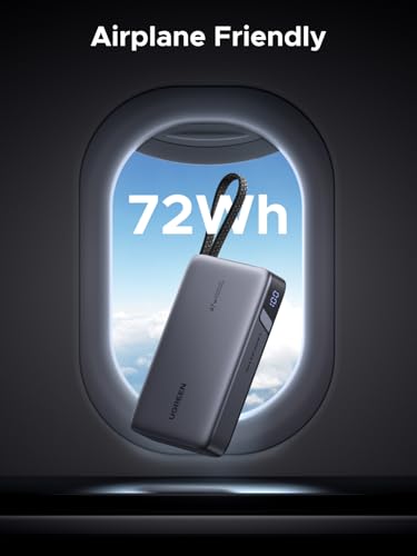 UGREEN Nexode 20000mAh 67W Built-in USB-C Power Bank