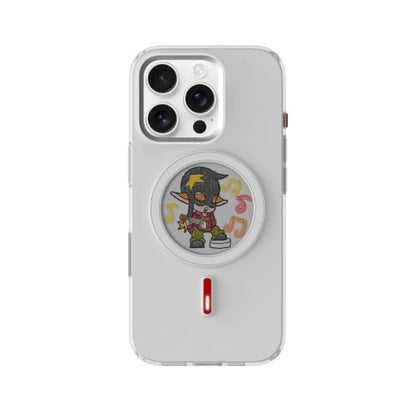 Instant Custom Case for iPhone 16 Pro (White) | Battery-Free E Ink Phone Case, Personalize Your Case with Photos & AI Creations, MagSafe Compatible - color: White, size: iPhone 16 Pro