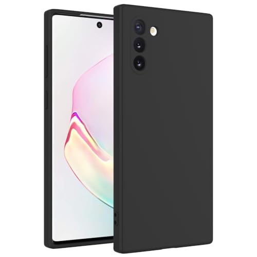 for Samsung Galaxy Note 10 Case Black, Scratch Resistant with Soft Touch, Slim Thin Phone Cover for Samsung Galaxy Note 10 - color: Black, size: Note 10