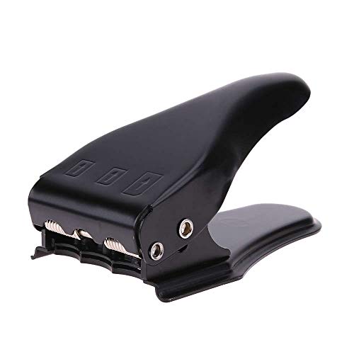 MMOBIEL Universal 3 in 1 / Standard Sim/Micro Sim/Nano Sim Card Cutter Compatible with iPhone Samsung Sony Huawei Motorola etc incl. 3 SIM Adapters + 1 SIM Card Eject Pin