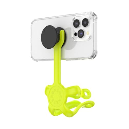 PopSockets Flexible Phone Mount & Stand- Chartreuly - color: Chartreuly