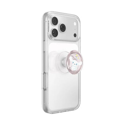 PopSockets Adhesive Phone Grip, Holder- Cinnamoroll Pink - color: Cinnamoroll Pink Glitter, style: Adhesive