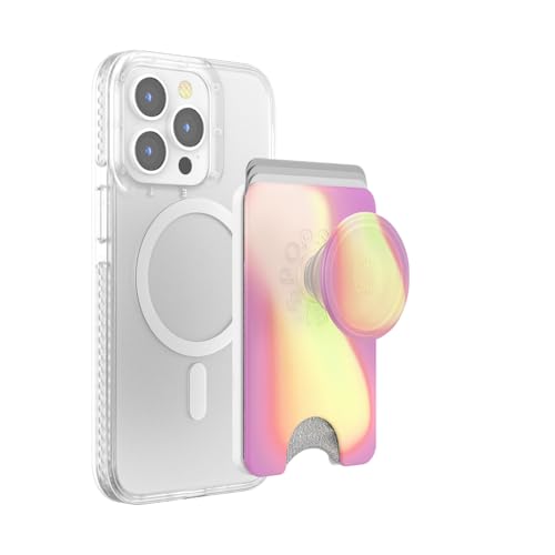 PopSockets Phone Wallet for MagSafe with Grip- Aurange - color: Aurange, style: MagSafe