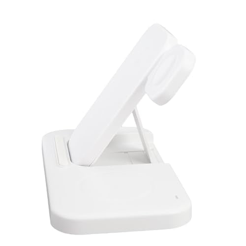 Foldable 4 in 1 Wireless Charging Station Phones Earphones Watch Charger Stand Lightweight for Travel Work