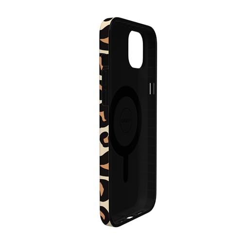 Casely iPhone 14 Plus Case | Into the Wild | Leopard Print | Compatible with MagSafe | Classic Ultra Slim Design - color: Into the Wild | Leopard Print