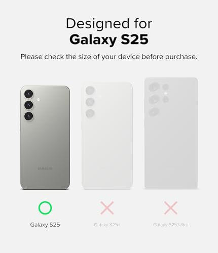 Ringke for Samsung Galaxy S25 Case [Fusion Magnetic Matte Clear] | Compatible with MagSafe, Oil & Dirt Resistant, Anti-Fingerprint Technology Prevents Oily Smudges, Feels Velvety Soft - size: Galaxy S25