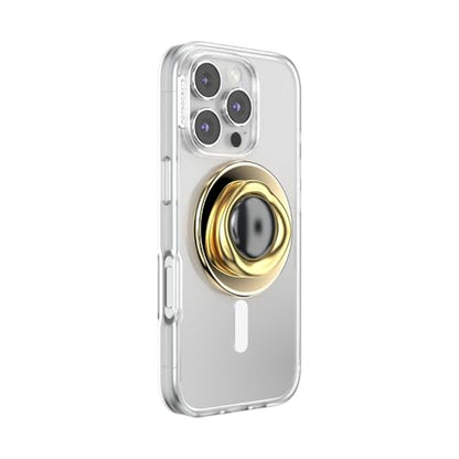 PopSockets Phone Grip for MagSafe, Magnetic Holder- Beholder Eye Gold - color: Eye of the Beholder Gold, style: MagSafe