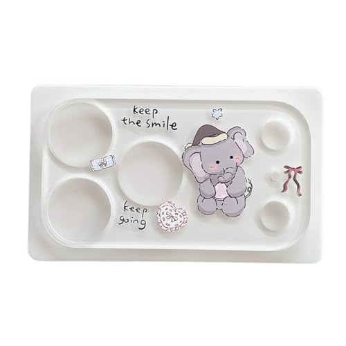 Scratch Animal Series Lens Cover For Phone 17PM Feature Easy Setups And Safe Protections Tempered Glass Camera Cover - color: gray elephant