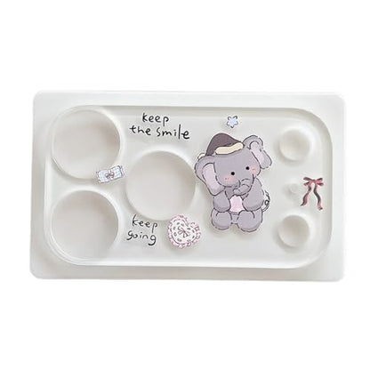 Scratch Animal Series Lens Cover For Phone 17PM Feature Easy Setups And Safe Protections Tempered Glass Camera Cover - color: gray elephant