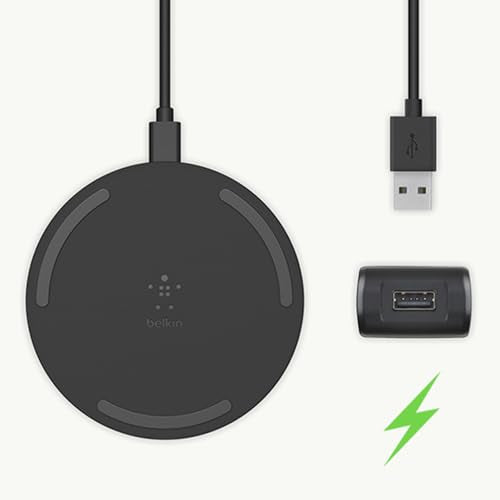 Belkin 10W Wireless Charging Pad, Qi Charger for iPhone, Galaxy