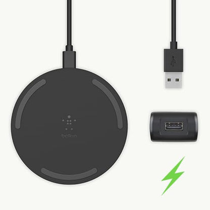 Belkin 10W Wireless Charging Pad, Qi Charger for iPhone, Galaxy