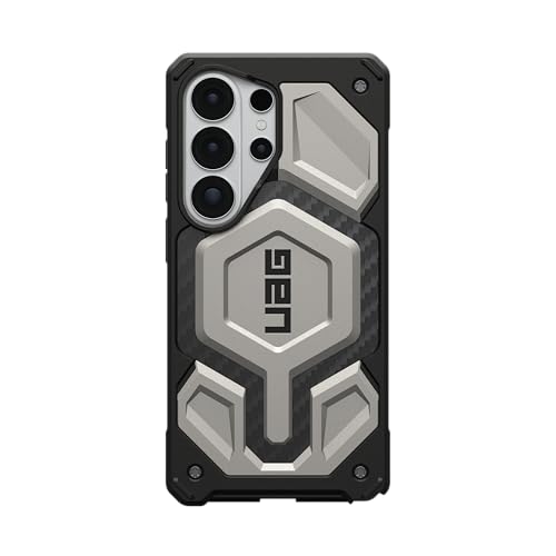 URBAN ARMOR GEAR UAG for Samsung Galaxy S26 Ultra Case 6.9" Monarch Pro - Magnetic Charging Compatible Rugged Military Drop Tested Protective Cover, Titanium - color: Monarch Pro - Titanium