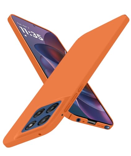 for Motorola Moto G-Stylus-5G-2025 Case, Ultra-Thin Slim Fit [Silky Touch Series] Phone Cases Matte Finish Coating Grip Light Protective Cell Phone Back Cover for Moto G Stylus 2025, Orange - color: Orange, size: for Moto G Stylus 2025 (6.7 Inch)