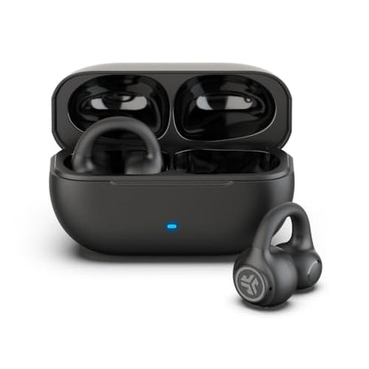 JLab, Flex, Open Ear Earbuds, Clip On Wireless Bluetooth Earbuds, Open Ear Headphones, Black - color: Black
