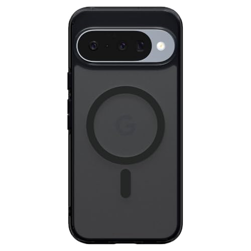 Spigen for Pixel 10/10 Pro Case, Ultra Hybrid MagFit [Anti-Yellowing] [Compatible with MagSafe] - Frost Black - color: Mag Frost Black, size: Pixel 10/Pro