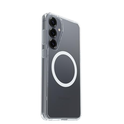 OtterBox Samsung Galaxy S25+ Symmetry Series Clear Magnet Case - Clear - Ultra-Thin, Sleek, Wireless Charging Compatible Phone Case - color: Clear, style: Samsung Galaxy S25+