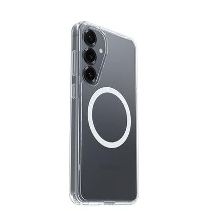 OtterBox Samsung Galaxy S25+ Symmetry Series Clear Magnet Case - Clear - Ultra-Thin, Sleek, Wireless Charging Compatible Phone Case - color: Clear, style: Samsung Galaxy S25+