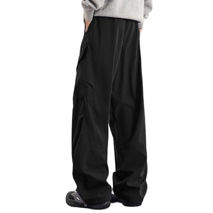 Men Cargo Pants Ripstop Heavy Duty Tactical Water Resistant Deep Pockets Job Site Utility BDU Tactical Pants for Men - color: A Black, size: 3X-Large