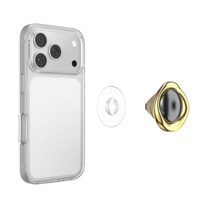 PopSockets Adhesive Phone Grip, Holder- Beholder Eye Gold - color: Eye of the Beholder Gold, style: Adhesive