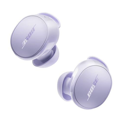 Bose QuietComfort Bluetooth Earbuds, True Wireless Earbuds with Active Noise Cancellation and Mic, Deep Bass, IPX4 Rating, Up to 8.5 Hours of Playtime, Chilled Lilac - color: Chilled Lilac