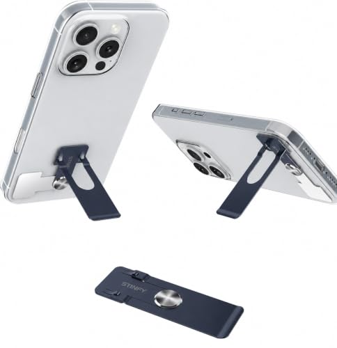 Phone Slim Stand Thin Kickstand for iPhone Phone Case Blue 1-Pack - color: Dark Blue