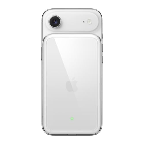 elago Hybrid Clear Case for MagSafe Battery Pack for iPhone Air | Compatible with MagSafe, PC + TPU Hybrid Technology, Anti-Yellowing, Crystal Clear, Shockproof Cover (Transparent)