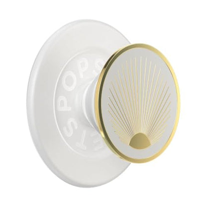 PopSockets Phone Grip for MagSafe, Magnetic Holder- Radiant White - color: Enamel Radiant White, style: MagSafe