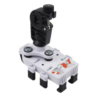 FABULETTA Shockproof Bike Phone Mount with Air Cushion Vibration Dampener, Eight Claw Anti Shake Grip, 360 Degree Rotating Phone Stand for Motorcycle Handlebar(Black White) - color: Black White