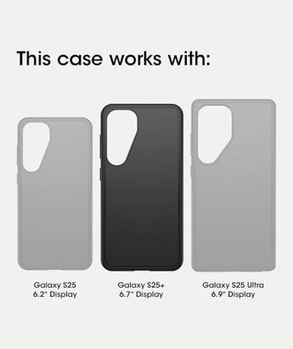 OtterBox Samsung Galaxy S25+ Symmetry Series Clear Magnet Case - High Desert Marble (Blue) - color: High Desert Agate, style: Samsung Galaxy S25+