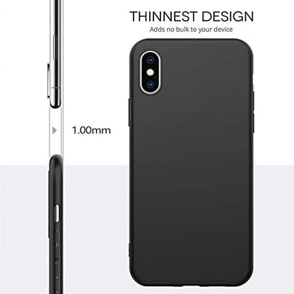 for TCL NxtPaper 70 Pro (6.90") Case, Black Shockproof Bumper Sleeves, Phone Case Drop Protection Shell Full Body Ultra-Thin Soft Silicone Cover for - [2 Pack]