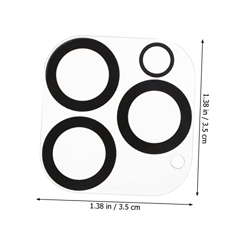 Uonlytech 5pcs Diamond Camera Lens Protector Films for Pro Scratch Resistant Finger Easy to Clean Fit for Mobile Lens Protection