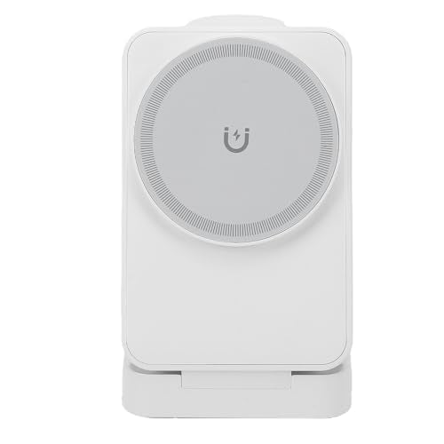 Wireless Charger Stand 3 in 1, Portable Foldable Fast Charging Station 15W for Smartphone, Smartwatch, Earbuds White - color: White