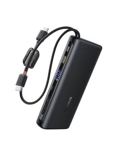 Baseus 25000mAh Power Bank, CCC Certified 145W Laptop Portable Charger