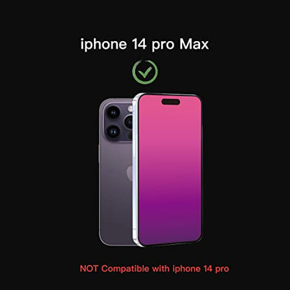 Privacy Screen Protector for iPhone 14 Pro Max Gradient 2 Pack - color: For iPhone 14 Pro Max (red)