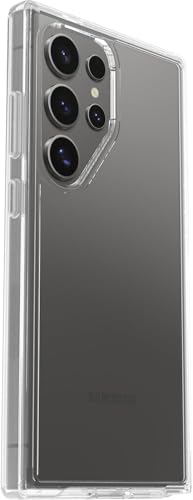 OtterBox Samsung Galaxy S24 Ultra (Only) - Symmetry Series Clear Case - Clear - Ultra-Sleek - Wireless Charging Compatible - Raised Edges Protect Camera & Screen - Non-Retail Packaging - color: Clear