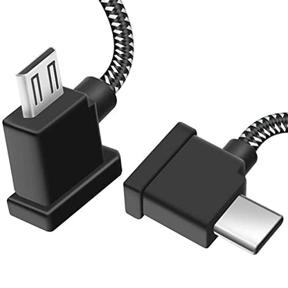 0.5FT Micro to USB C Remote Controller Cable for IPhone 17/16/15 Pro Max,DJI Mavic Mini/Mini SE/Mavic 2 Pro/Zoom/Mavic Air/Pro/Spark,DJI Drone to Tablet Cable OTG Data Cord Accessories USB C Connector - size: 0.5FT(6in), style: Micro to USB C