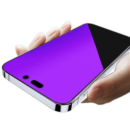 2 Pack 360 Degree Anti-blue Privacy Tempered Glass for iPhone 16 Pro Max Anti-Spy 4 Directions Screen Protector Film 4 Sides Anti-Peeping 6.9 inch - size: For iPhone 16 Pro Max