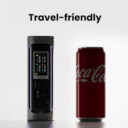 Shargeek 300W Power Bank, 24000mAh Laptop Portable Charger with DC Port - color: Silver