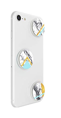 PopSockets PopMinis: Mini Grips for Phones & Tablets (3 Pack) - Marble Glam