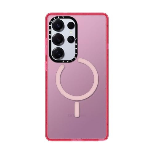 CASETiFY for Galaxy S25 Ultra Case - Impact Magnetic | Wireless charging and MagSafe compatible | 8.2 ft. 4X Military Grade Drop Protection | Primrose Pink - color: Primrose Pink, size: Galaxy S25 Ultra (6.9")