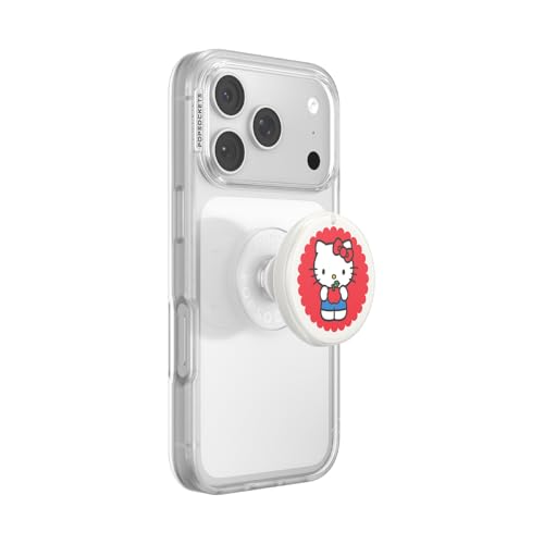 PopSockets Adhesive Phone Grip, Holder- Looking Good - color: Looking Good Hello Kitty Adhesive, style: Adhesive