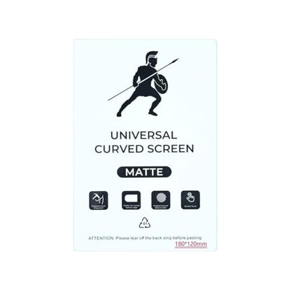 8 inch -11 inch Universal Flexible Hydrogel Film Straight Curved Screen Protector Cut Machine Mobile Phone PAD Tablet Protective Film (Matte, 120mm X 180mm) - color: Matte, size: 120mm X 180mm